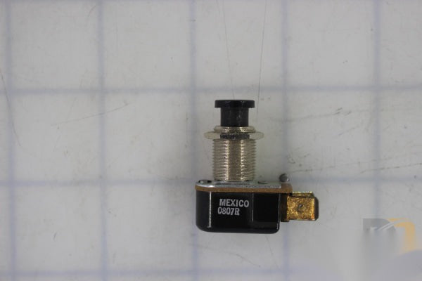 Braun Switch-momentary Push Button-spst with gold 31753