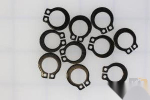 10 PK / RING 1/2 EXT SELF LOCK SNAP AUTO BLACK   13273-10KS
