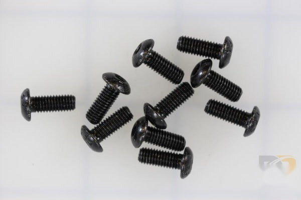 10 PK / SCREW #10 32 X 1/2 BHSCS AUTO BLACK   30375-10KS