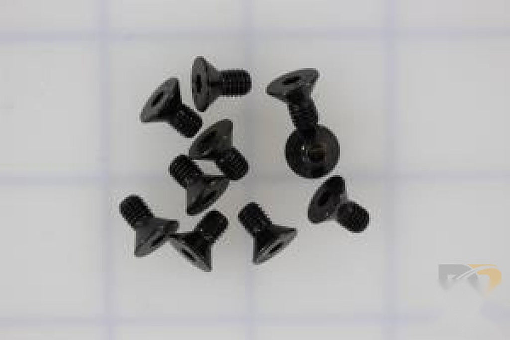 10 Pk / SCREW #10 32 X 3/8 FL HD HX SKT AUTO BLACK   24537-10KS