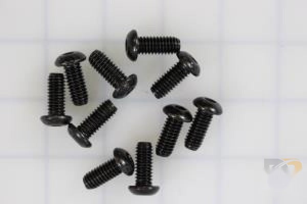 10 PK / SCREW 5/16 18 X 3/4 BHSC AUTO BLACK   24440-10KS
