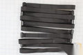 10 Pk / Strap Velcro 1" X 24" Black Kit Shipout 28547-10KS