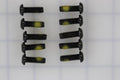 25371-10KS 10 Pk / Bolt 1/4 20 X 3/4 Inch Bhcs Nylk Bkzn Kit Shipout