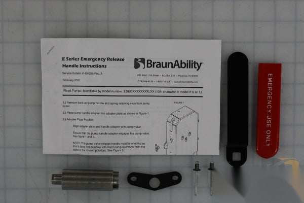 405179KS Kit Handle Manual Dn E-series /moveable Kit Ship Out