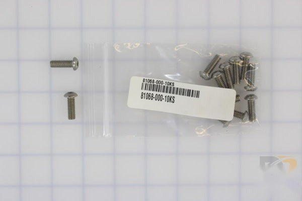 81068-000-10KS 10 Pk / Screw 1/4 20 X 3/4 Bhscs 18-8 SS Kit