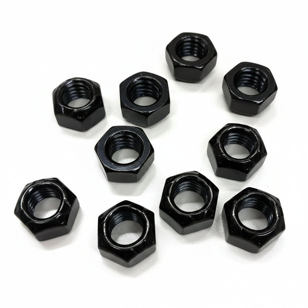 28339BK-10KS Nut 3/8 16 Top Lock Auto Black Kit Shipout