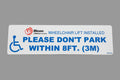 Decal,no Parking,lift RI26119