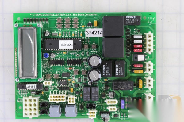 Braun Assembly Circuit Board And Chip With Belt-si 37421A