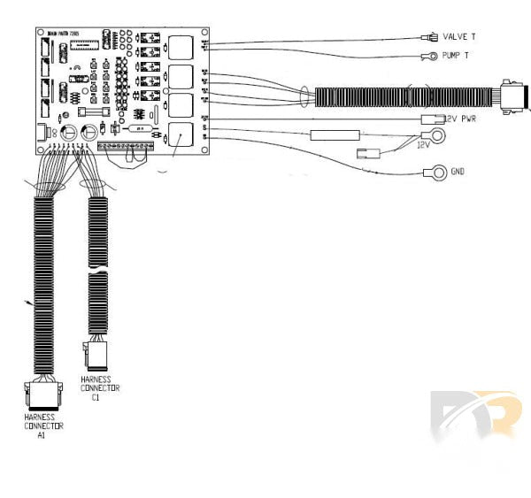 ASSEMBLY ELECTRICAL BOARD 12VOLT   73900RLFCE-12V