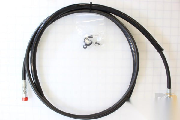 ASSEMBLY HOSE 108" 3/16 DIA W / TWO GUARD KIT SHIPOUT   915-2601-108KS