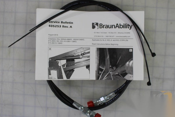 Assembly Hose 48" 1/8" DIA Kit Shipout 403367A048KS