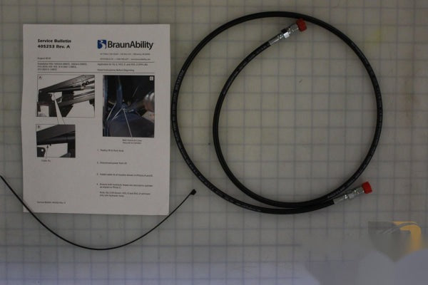 Assembly Hose 53.5" 1/8" DIA Kit Shipout 403367A053.5KS