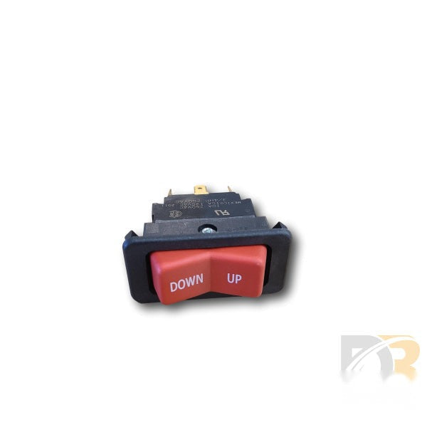 Braun Switch SPDT Rocker .19 Spd Down / up Red 16942