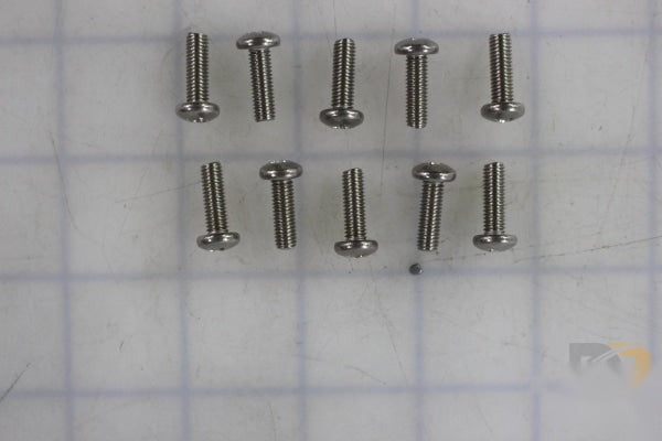 10 Pk / Screw 10 32 X 5/8 Ph Pan SS 82884-10KS