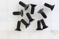 10 Pk / Screw-5/16-24 X 7/8 Fhsc Gr.8+ 82763-10KS
