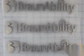 507954KS Braunability Logo Chrome Badge 3 Pack Kit Shipout