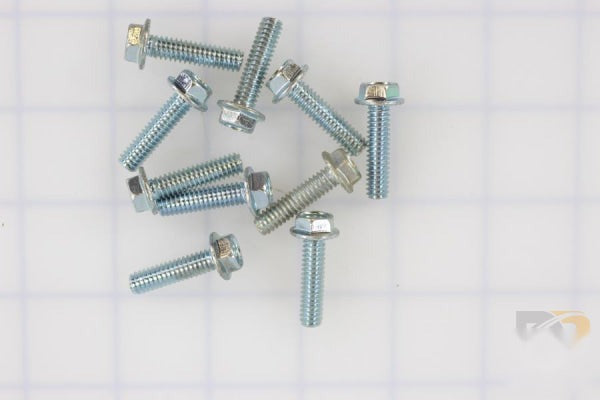 10 Pk / Screw-1/4-20 X 1 Ser Hx Zp{10} 82760-10KS