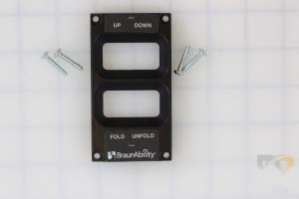 Braun Cover Rocker Switch W / Light Openings Kit Shipout 32513KS