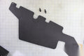 Assembly Cover Plastic Rear Para.i/s Black VL996 Kit Shipout 996-0703AKS