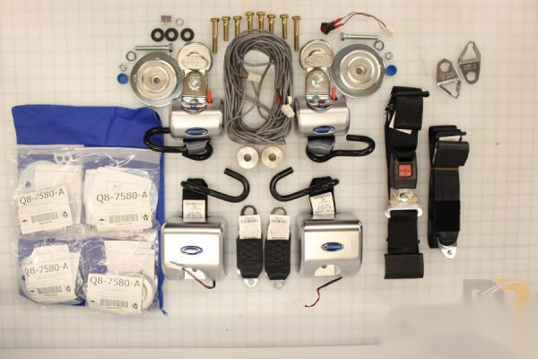 KIT ELECTRIC FRONT RETRACTORS TOYOTA SHIP OUT   500461KKS