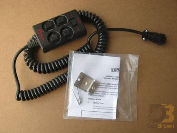 Ricon Kit,pendant,coil Cord,9 Pin,fmvss,blk RI44870