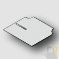 MAT PROTECTIVE REAR 08 RT FOLD W / TRACK   E51243