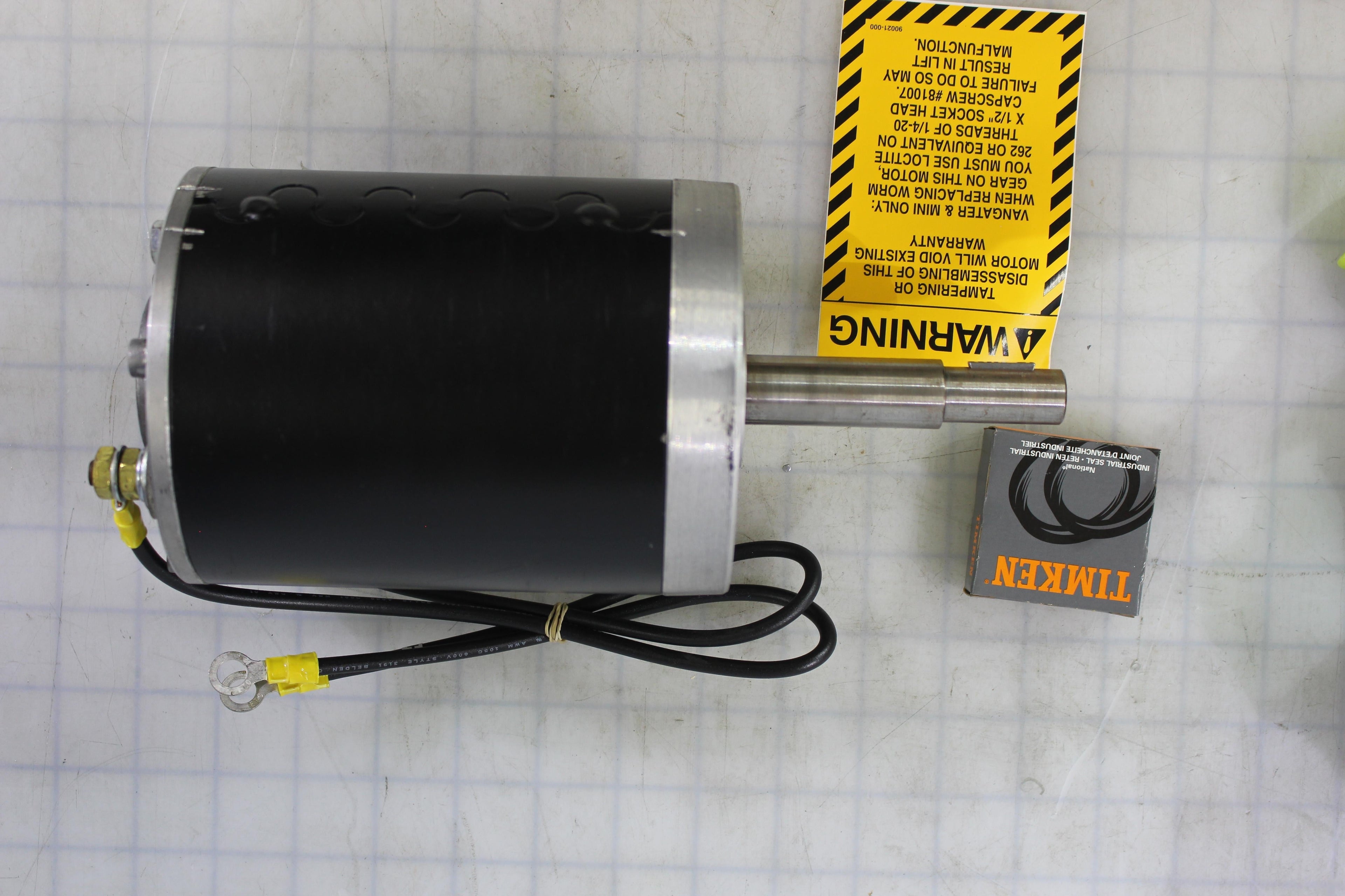 Braun Motor 1 HP with Seal Kit Shipout 54437-000KS