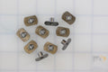 10 Pk / Nut Weld 10 32 X 9 / 32" Plain Slab Base 30209-10KS