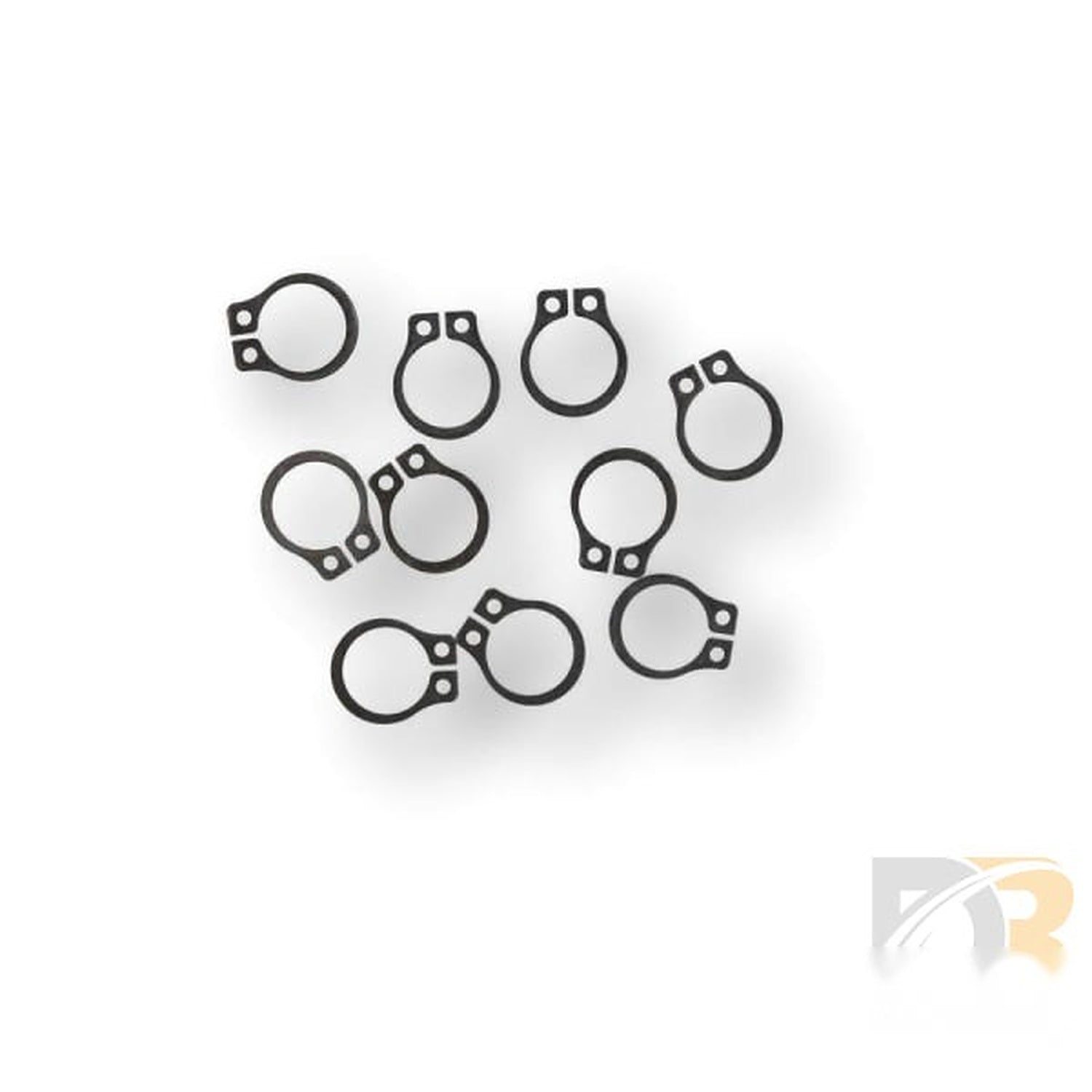 10 Pk / Ring 5/16 Ext Snap Zinc Plated 24570-10KS