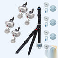 QRT Deluxe Kit  for Slide N' Click with retractable shoulder/lap belt combo, SNC floor anchorages Q-8100-A1-SC