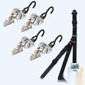 QRT Standard Kit for L Track with retractable shoulder/lap belt combo Q-8200-A1-L