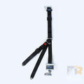Retractable shoulder/lap belt combo assembly mounted for L Track on top and bottom Q8-6326-A1-T