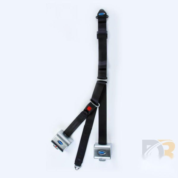 Retractable shoulder/lap belt combo assembly with retractable female half Q8-6326-A2