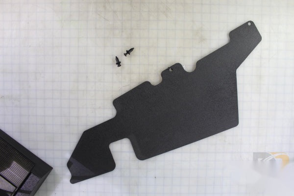 Assembly Cover Plastic Front Parallel I/s Black VL996 Kit Shipout 996-0702AKS