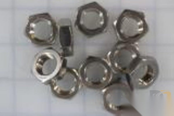 10 Pk / Nut 9/16 18 X 5/16 Thick Stainless Jam 31176-10KS