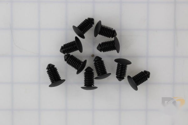 10 Pk / Retainer - Trim Panel Blk - 3/8" D -3/4" L Stem Kit Shipout 37991-10KS