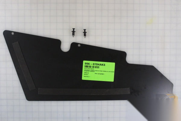 Assembly Cover Plastic Rear Parallel O/s Black VL996 Kit Shipout 996-0704AKS